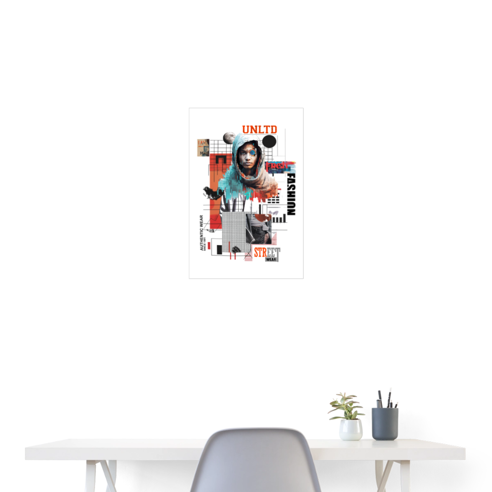Celestrion, Cyborg, 1st | Poster 40x60 cm - Weiß