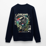 Harmonian, Fantasie, 1st | Roller, Unisex Bio-Sweatshirt - Navy