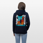 Fuxi, Wüste, 1st | Cruiser, Unisex Bio-Hoodie - Navy