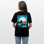 Themisan, Friedhof, 1st | Essential, Relaxed Fit Unisex Bio T-Shirt - Schwarz