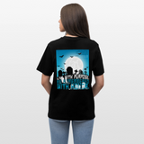 Themisan, Friedhof, 1st | Essential, Relaxed Fit Unisex Bio T-Shirt - Schwarz