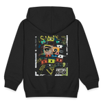 Shahzada, Kassetten, 1st | Kinder Zip Hoodie - Schwarz