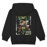 Shahzada, Kassetten, 1st | Kinder Zip Hoodie - Schwarz