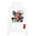 Celestaris, Schmetterling, 1st | Heavyweight Oversized Bio Zip Hoodie, Unisex - OFF WHITE