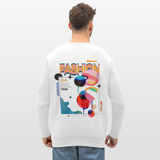 Ragnarion, Planeten, 1st | Roller, Unisex Bio-Sweatshirt - Weiß