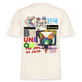 Orvathar, Fernseher, 1st | Essential, Relaxed Fit Unisex Bio T-Shirt - Naturweiß 