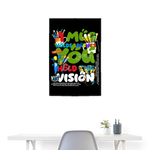 Thesean, Pinsel, 1st | Poster 60x90 cm - Weiß