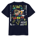 Shahzada, Kassetten, 1st | Kinder Bio T-Shirt - Navy