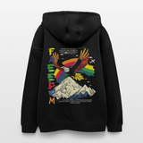 Susanoo, Adler, 1st | Freshhood, Oversized Unisex Hoodie - Schwarz