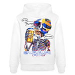 Vorthalos, Skelet, 1st | Cruiser, Unisex Bio-Hoodie - Weiß