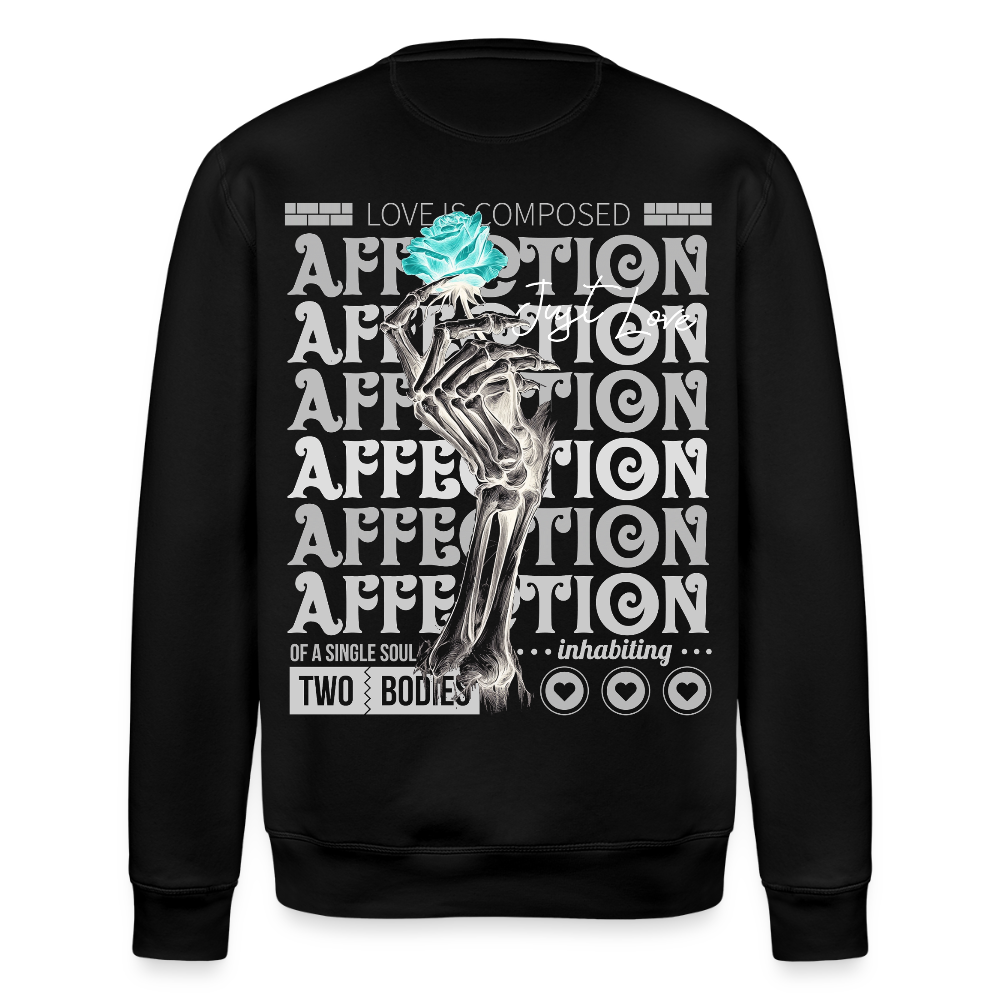 Hestian, Rose, 1st | Roller, Unisex Bio-Sweatshirt - Schwarz
