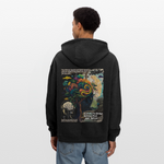 Aphroan, Bär, 1st | Freshhood, Oversized Unisex Hoodie - Anthrazit