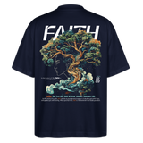 Hades, Baum, 1st | Blaster, Oversize Bio T-Shirt, Unisex - Navy