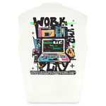 Aetherion, Laptop, 1st | Heavyweight Oversized Bio Tank Top, Unisex - OFF WHITE