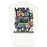 Aetherion, Laptop, 1st | Heavyweight Oversized Bio Tank Top, Unisex - OFF WHITE