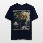 Aphroan, Bär, 1st | Essential, Relaxed Fit Unisex Bio T-Shirt - Navy