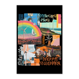 Nyxaris, Windmühle, 1st | Poster 60x90 cm - Weiß