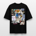 Jade, Augen, 1st | Blaster, Oversize Bio T-Shirt, Unisex - Schwarz