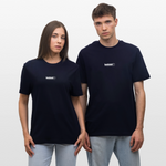 Bishamonten, Totenkopf, 1st | Essential, Relaxed Fit Unisex Bio T-Shirt - Navy
