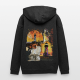 Morian, Leuchtturm, 1st | Freshhood, Oversized Unisex Hoodie - Anthrazit