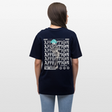 Hestian, Rose, 1st | Essential, Relaxed Fit Unisex Bio T-Shirt - Navy