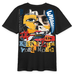 Kronan, Gesicht, 1st | Teenager Bio T-Shirt - Schwarz