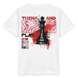 Orionis, Schach, 1st | Kinder Bio T-Shirt - Weiß