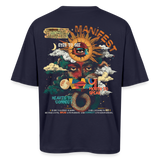 Ruqayya, Sonne, 1st | Breezy, Oversized Unisex T-Shirt - Navy