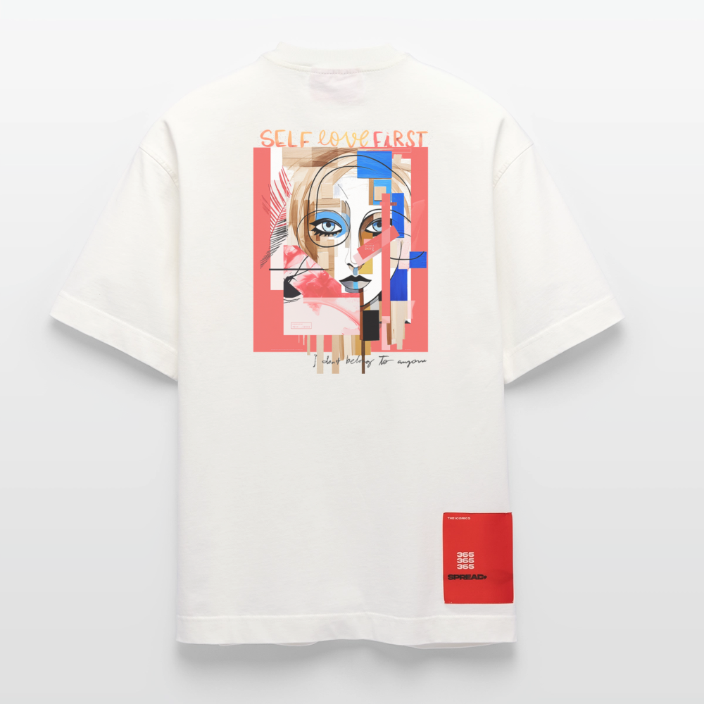 Vesperion, Frau, 1st | Heve, Heavyweight Oversized Bio T-Shirt, Unisex - OFF WHITE