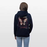 Xurmus, Schmetterling, 1st | Cruiser, Unisex Bio-Hoodie - Navy