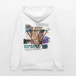 Celestaris, Schmetterling, 1st | Cruiser, Unisex Bio-Hoodie - Weiß