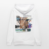 Celestaris, Schmetterling, 1st | Cruiser, Unisex Bio-Hoodie - Weiß