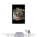 Baranê, Fernseher, 1st | Poster 60x90 cm - Weiß