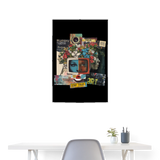 Baranê, Fernseher, 1st | Poster 60x90 cm - Weiß