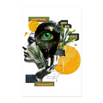 Stellara, Glühbirne, 1st | Poster 40x60 cm - Weiß