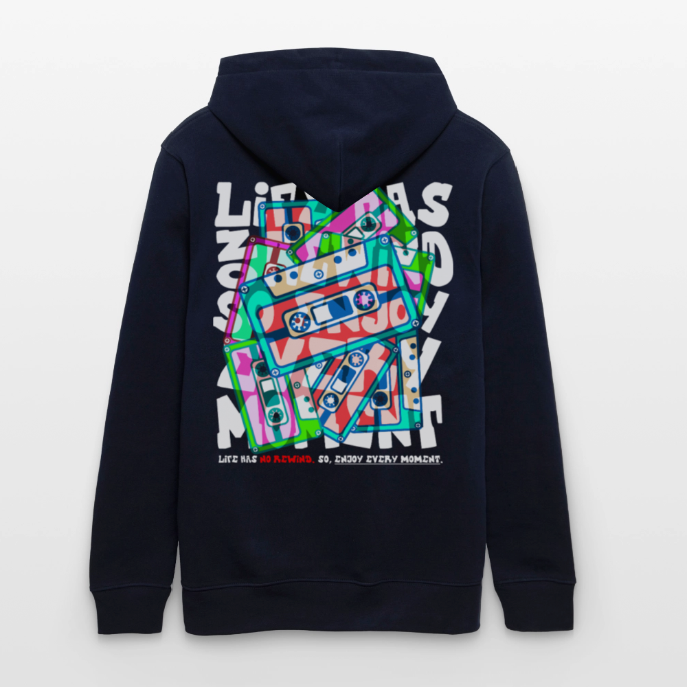 Raijin, Kassetten, 1st | Cruiser, Unisex Bio-Hoodie - Navy