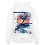 Oblivar, Baum, 1st | Cruiser, Unisex Bio-Hoodie - Weiß