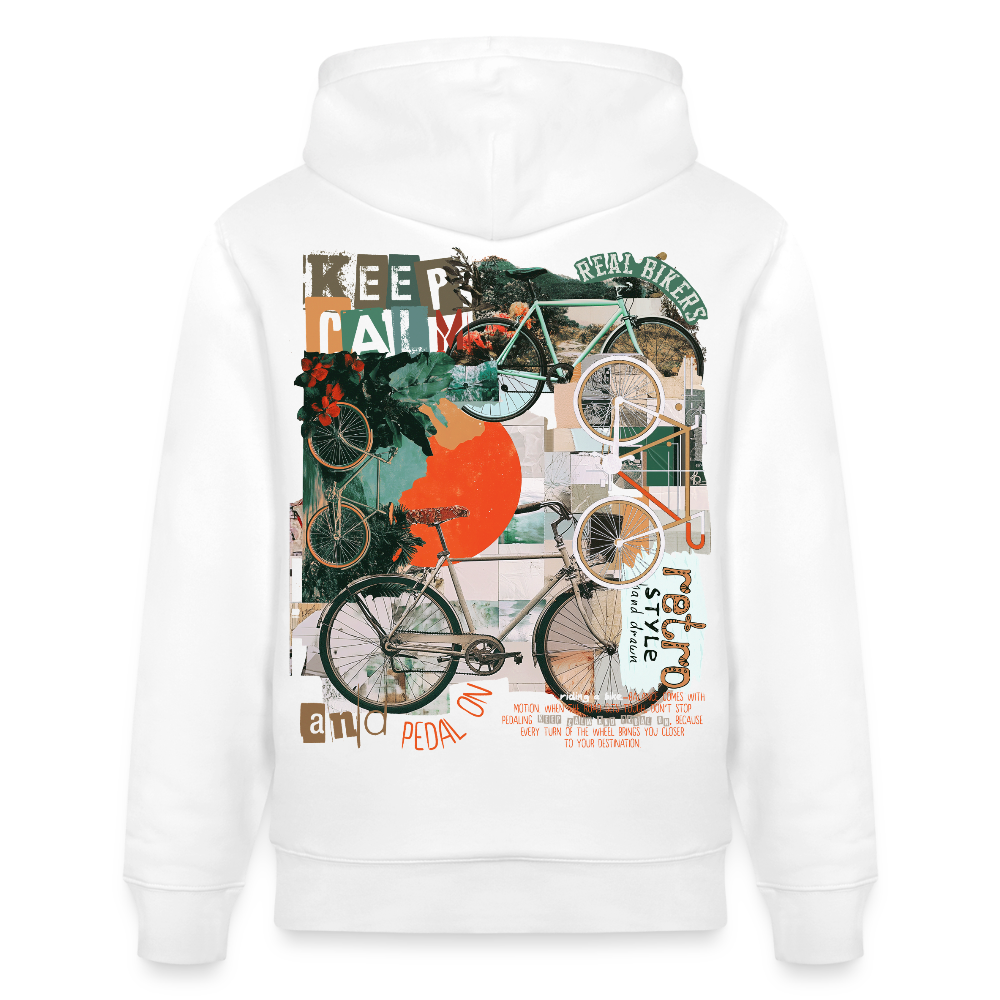 Eldrathis, Fahrrad, 1st | Cruiser, Unisex Bio-Hoodie - Weiß