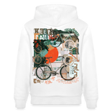 Eldrathis, Fahrrad, 1st | Cruiser, Unisex Bio-Hoodie - Weiß