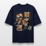 Atalantan, Essen, 1st | Blaster, Oversize Bio T-Shirt, Unisex - Navy