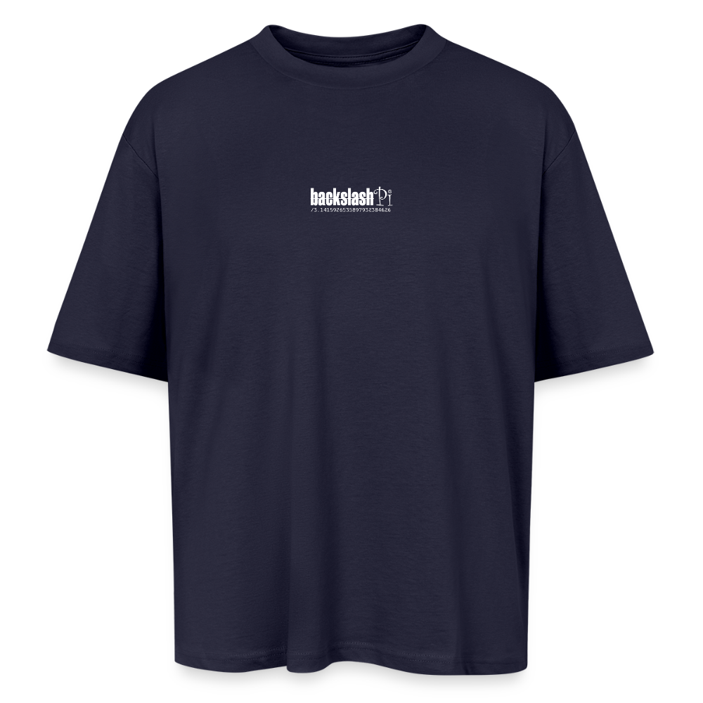 Posei, Taube, 1st | Breezy, Oversized Unisex T-Shirt - Navy