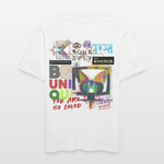 Orvathar, Fernseher, 1st | Essential, Relaxed Fit Unisex Bio T-Shirt - Weiß