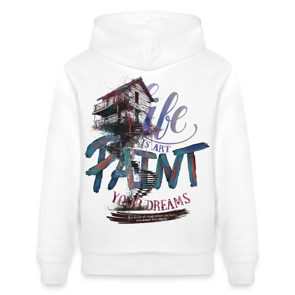 Ignisvar, Haus, 1st | Cruiser, Unisex Bio-Hoodie - Weiß