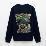 Oceani, Berge, 1st | Roller, Unisex Bio-Sweatshirt - Navy