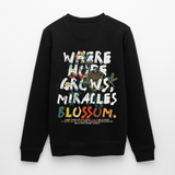 Quetzalcoatl, Vogel, 1st | Roller, Unisex Bio-Sweatshirt - Schwarz