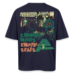 Gaian, U-Bahn, 1st | Breezy, Oversized Unisex T-Shirt - Navy