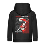 Xiwangmu, Muschel, 1st | Kinder Zip Hoodie - Schwarz