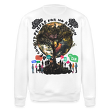 Thalvion, Baum, 1st | Roller, Unisex Bio-Sweatshirt - Weiß