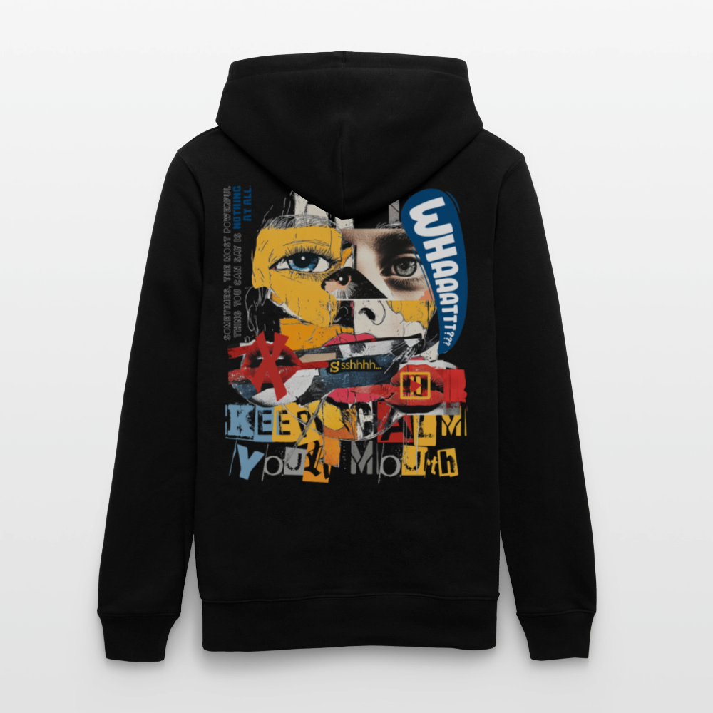 Kronan, Gesicht, 1st | Cruiser, Unisex Bio-Hoodie - Schwarz