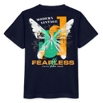 Azazîl, Schmetterling, 1st | Kinder Bio T-Shirt - Navy